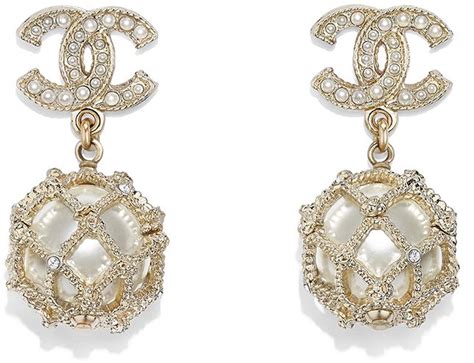 chanel cruise collection earrings|Chanel earrings clip on.